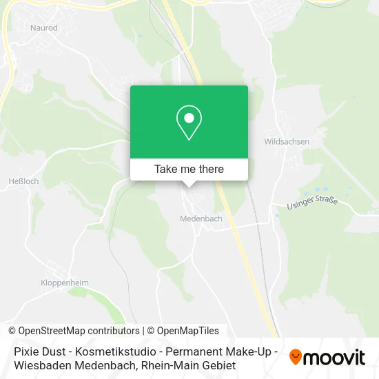 Карта Pixie Dust - Kosmetikstudio - Permanent Make-Up - Wiesbaden Medenbach