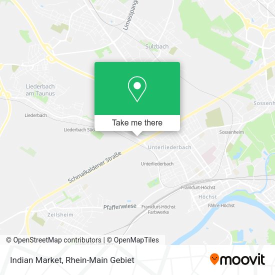 Карта Indian Market