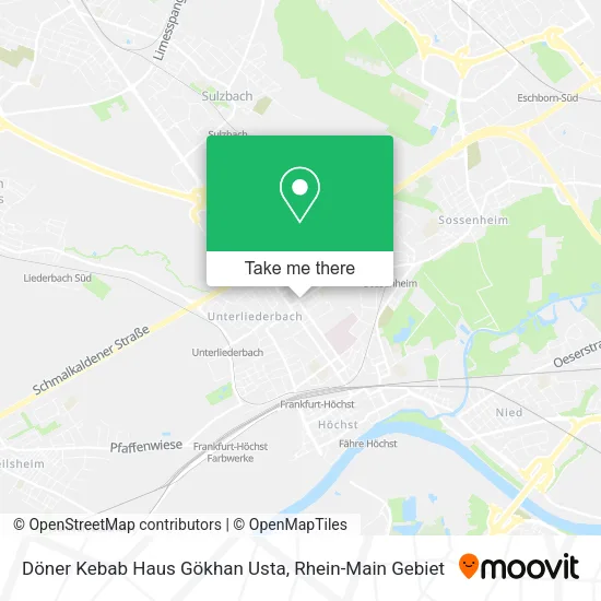 Карта Döner Kebab Haus Gökhan Usta