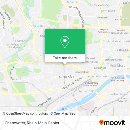 Карта Chemwater