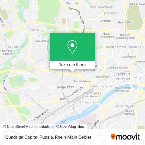Карта Quadriga Capital Russia