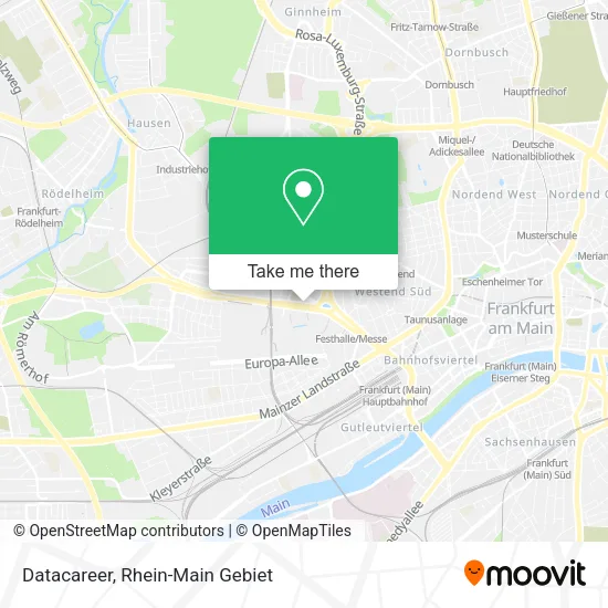 Карта Datacareer