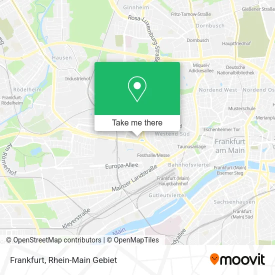 Карта Frankfurt