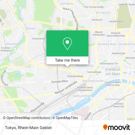 Карта Tokyo