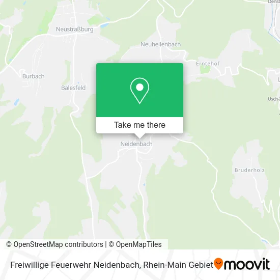 Карта Freiwillige Feuerwehr Neidenbach