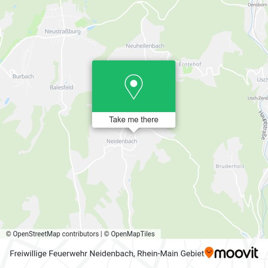 Карта Freiwillige Feuerwehr Neidenbach