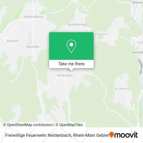 Карта Freiwillige Feuerwehr Neidenbach