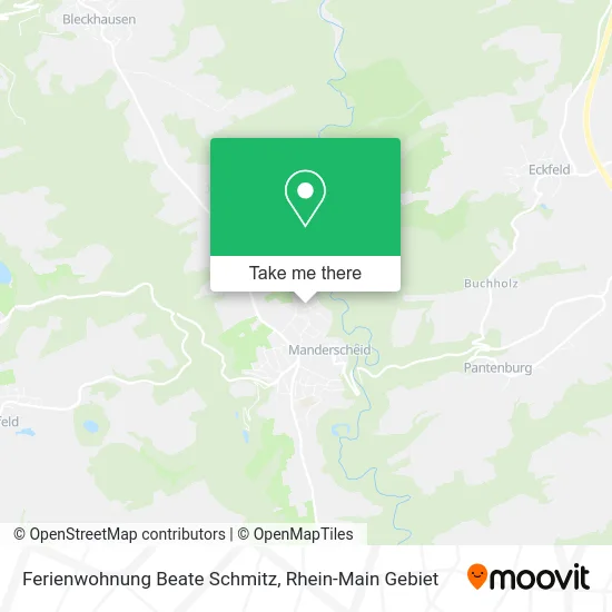 Карта Ferienwohnung Beate Schmitz