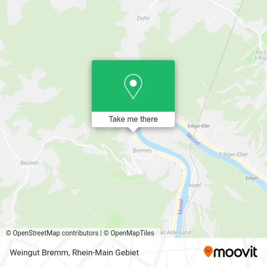 Карта Weingut Bremm