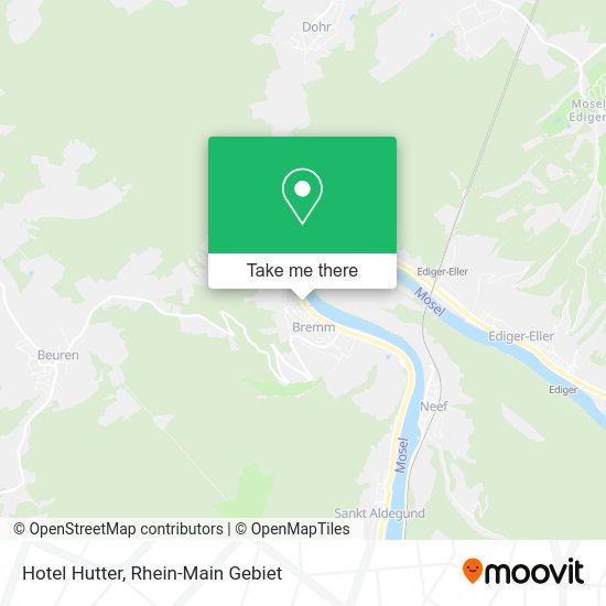 Карта Hotel Hutter