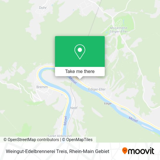 Карта Weingut-Edelbrennerei Treis
