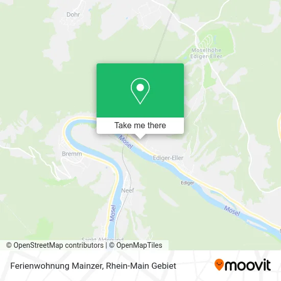 Карта Ferienwohnung Mainzer