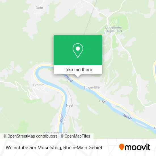 Карта Weinstube am Moselsteig