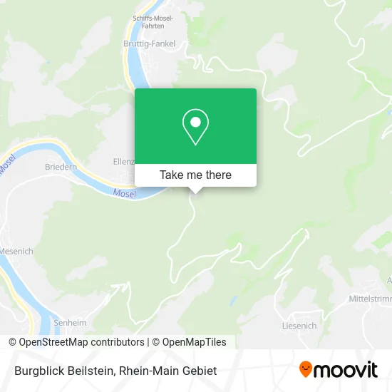 Карта Burgblick Beilstein