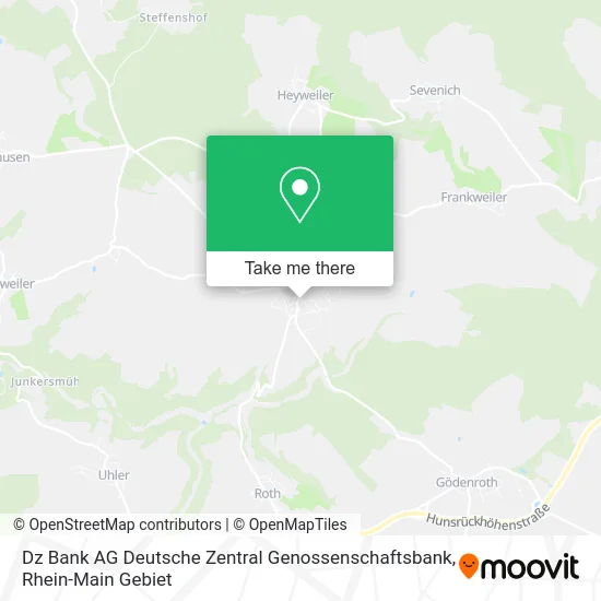 Карта Dz Bank AG Deutsche Zentral Genossenschaftsbank