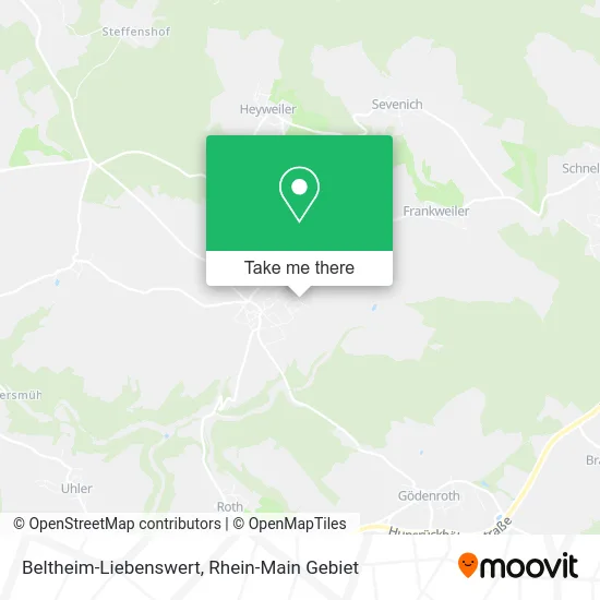 Карта Beltheim-Liebenswert