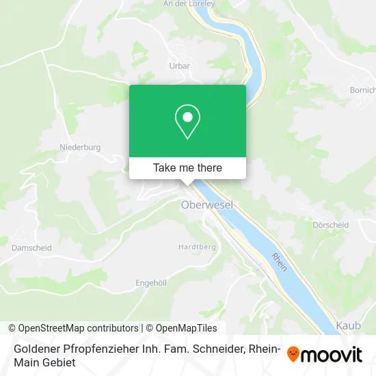 Карта Goldener Pfropfenzieher Inh. Fam. Schneider