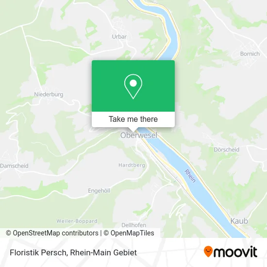 Карта Floristik Persch