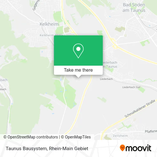 Карта Taunus Bausystem