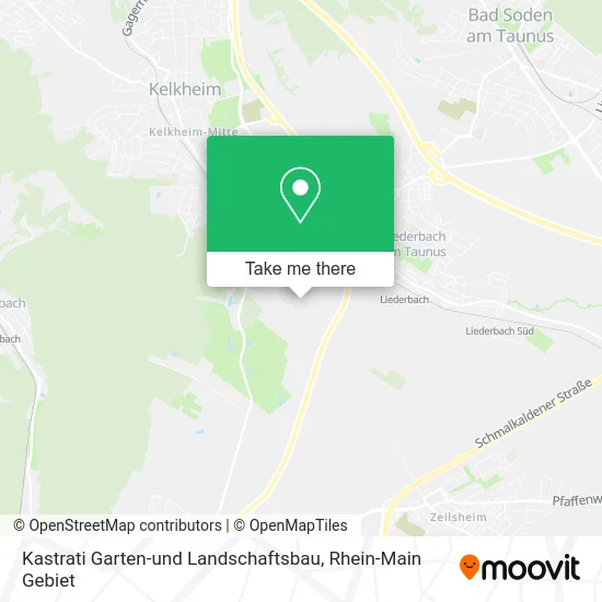 Карта Kastrati Garten-und Landschaftsbau