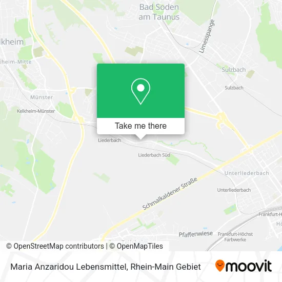 Карта Maria Anzaridou Lebensmittel