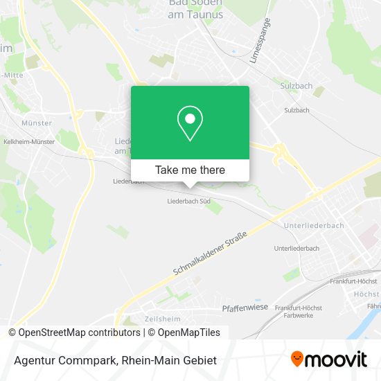 Карта Agentur Commpark