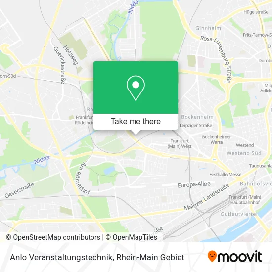 Карта Anlo Veranstaltungstechnik