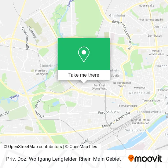 Priv. Doz. Wolfgang Lengfelder map