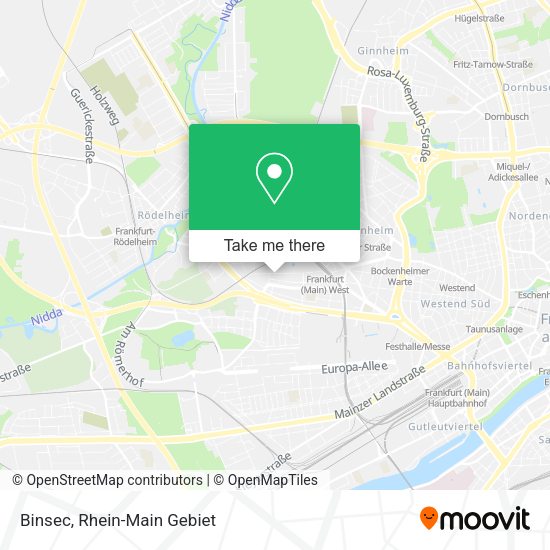 Карта Binsec