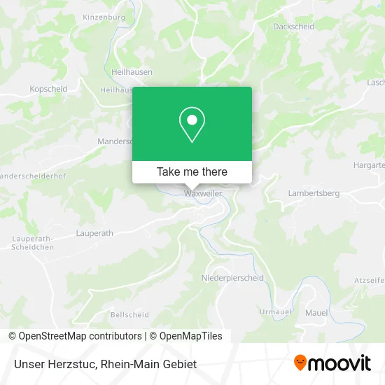 Карта Unser Herzstuc