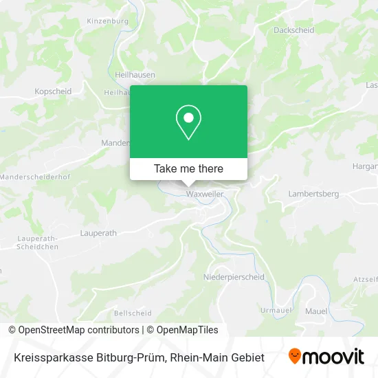 Карта Kreissparkasse Bitburg-Prüm