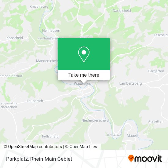 Карта Parkplatz