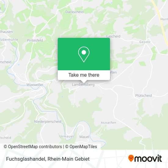Карта Fuchsglashandel