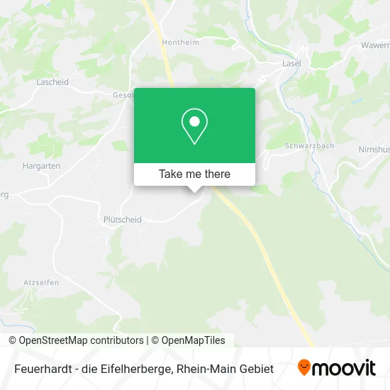 Карта Feuerhardt - die Eifelherberge