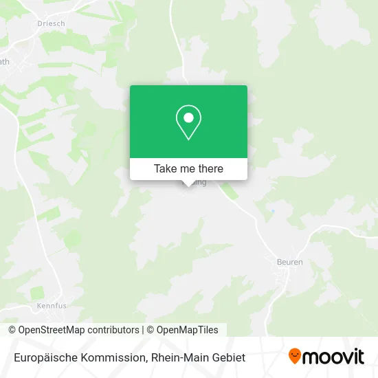 Карта Europäische Kommission