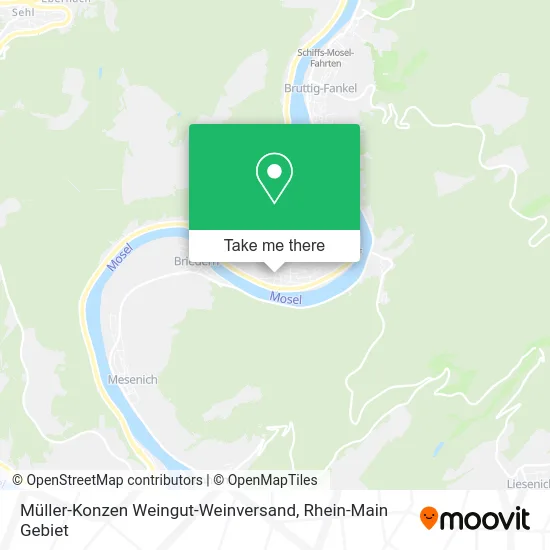 Карта Müller-Konzen Weingut-Weinversand