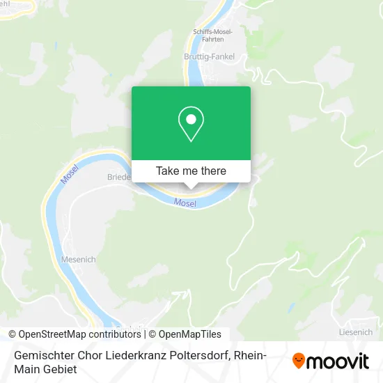 Карта Gemischter Chor Liederkranz Poltersdorf
