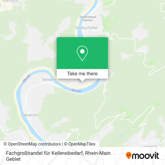Карта Fachgroßhandel für Kellereibedarf