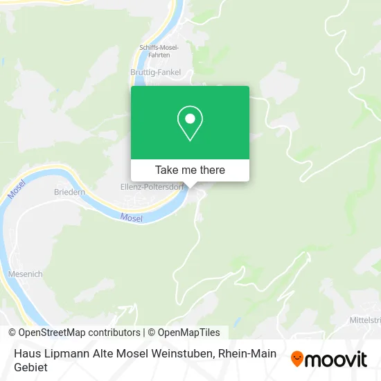 Карта Haus Lipmann Alte Mosel Weinstuben