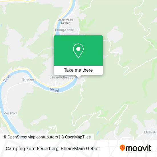 Карта Camping zum Feuerberg
