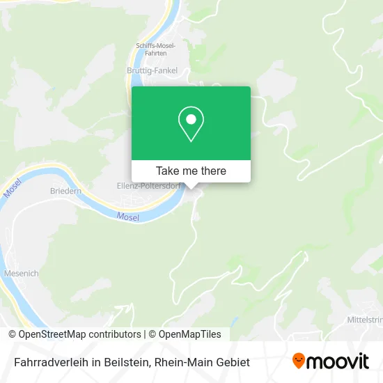 Карта Fahrradverleih in Beilstein