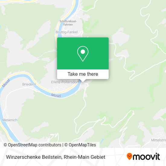 Карта Winzerschenke Beilstein