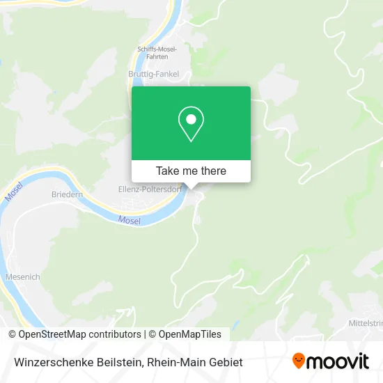 Карта Winzerschenke Beilstein