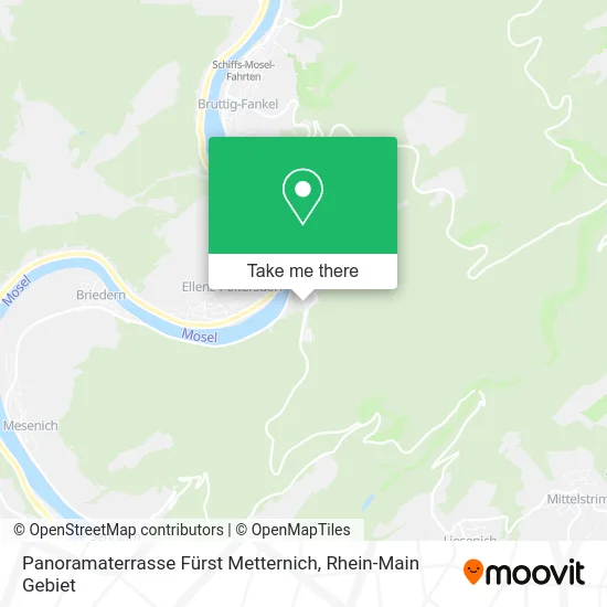 Карта Panoramaterrasse Fürst Metternich