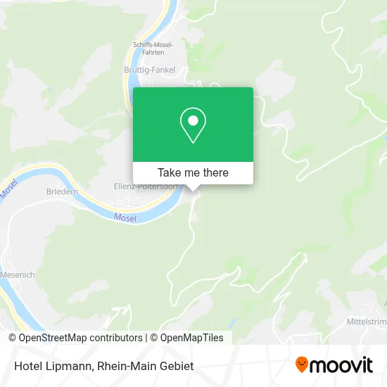 Hotel Lipmann map