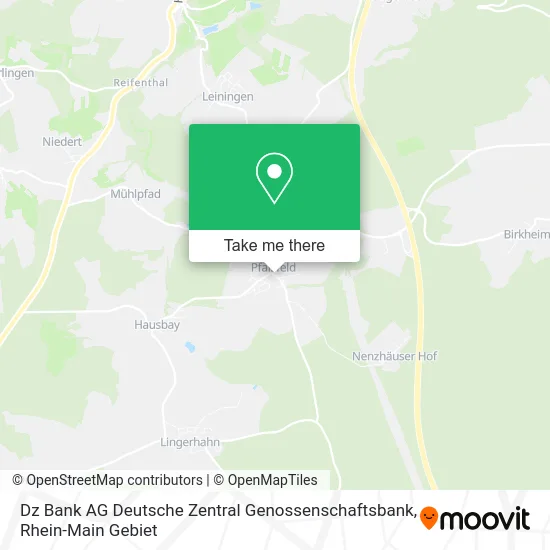 Dz Bank AG Deutsche Zentral Genossenschaftsbank map
