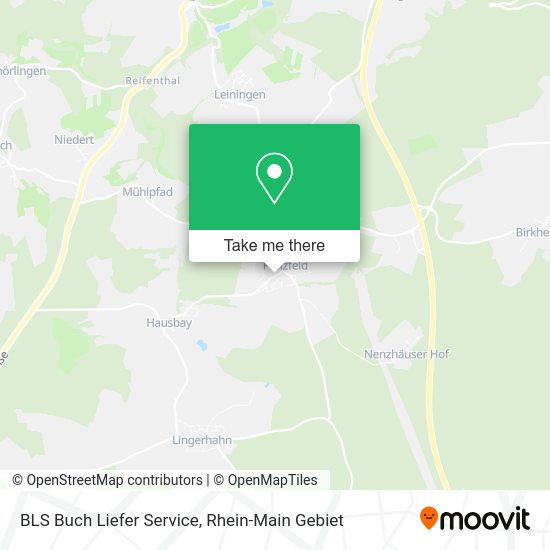 Карта BLS Buch Liefer Service