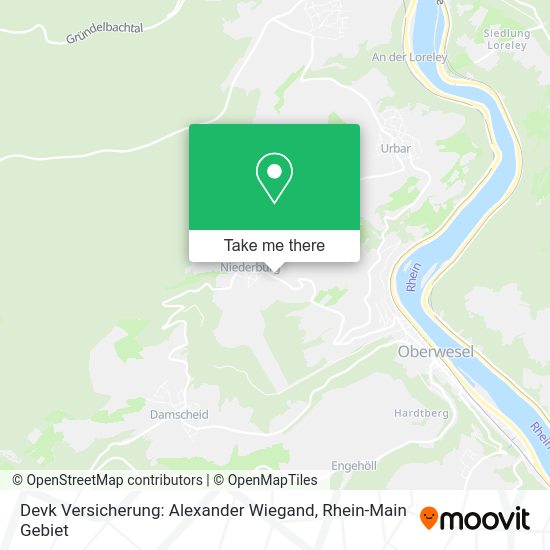 Карта Devk Versicherung: Alexander Wiegand