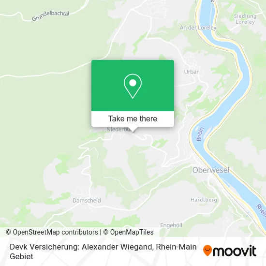 Карта Devk Versicherung: Alexander Wiegand