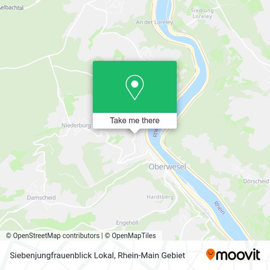 Карта Siebenjungfrauenblick Lokal